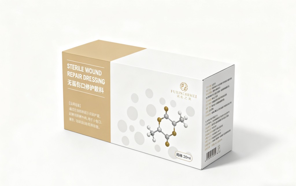 Aseptic wound liquid dressing